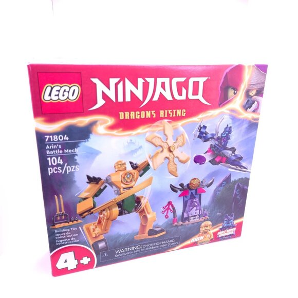 LEGO 71804 Ninjago Dragon's Rising Arin's Battle Mech Building Set New - Picture 2 of 11
